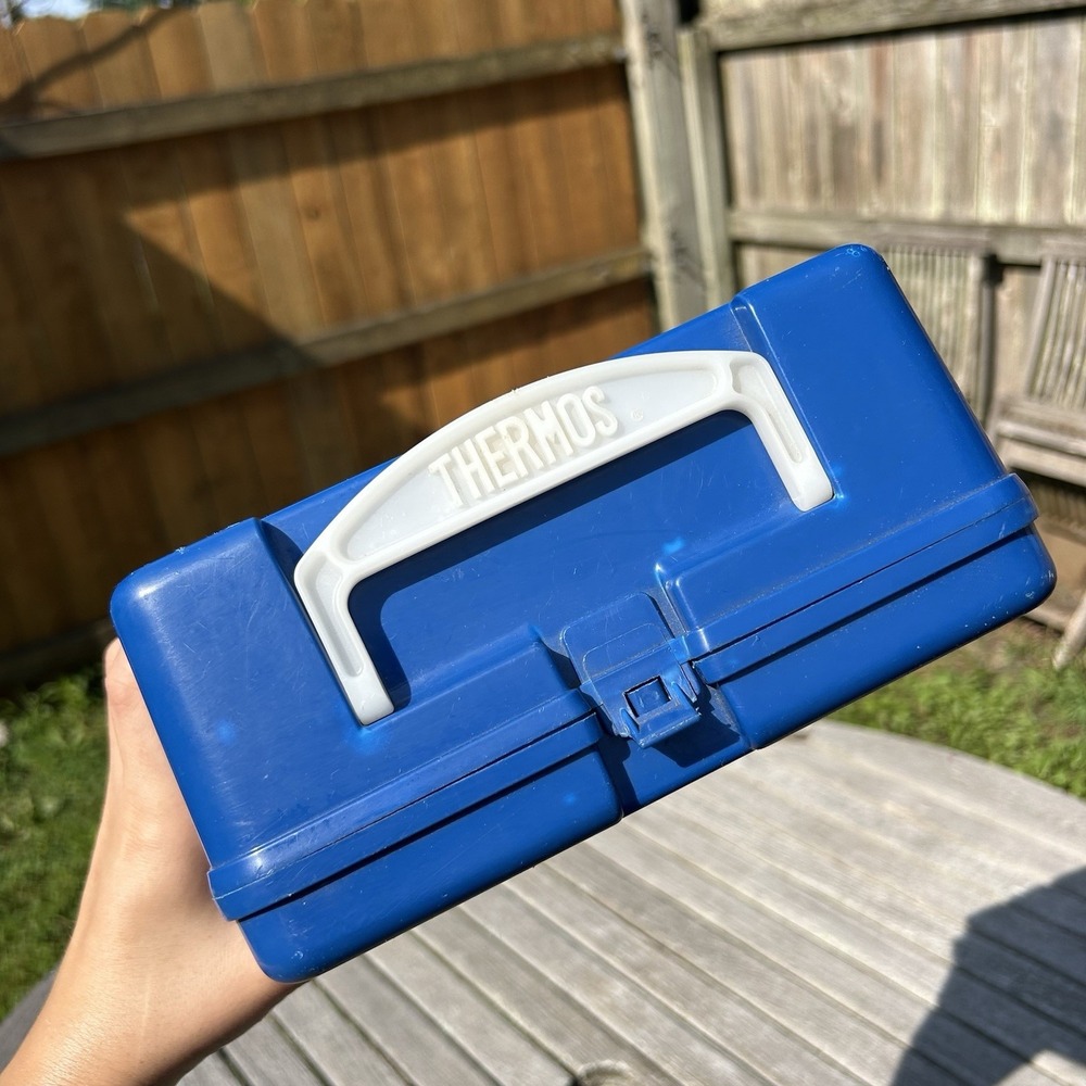 Max Steel Vintage Plastic Lunch box‎  2001 Blue - Picture 4 of 9